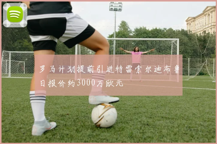罗马计划提前引进特雷索尔迪布鲁日报价约3000万欧元